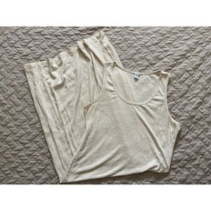 Old Navy Ribbed Midi Tank Dress - L - EUC!